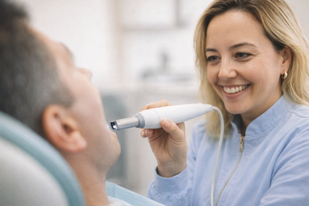 Câmera intraoral: descubra como essa tecnologia auxilia no diagnóstico preciso e no cuidado odontológico eficiente.