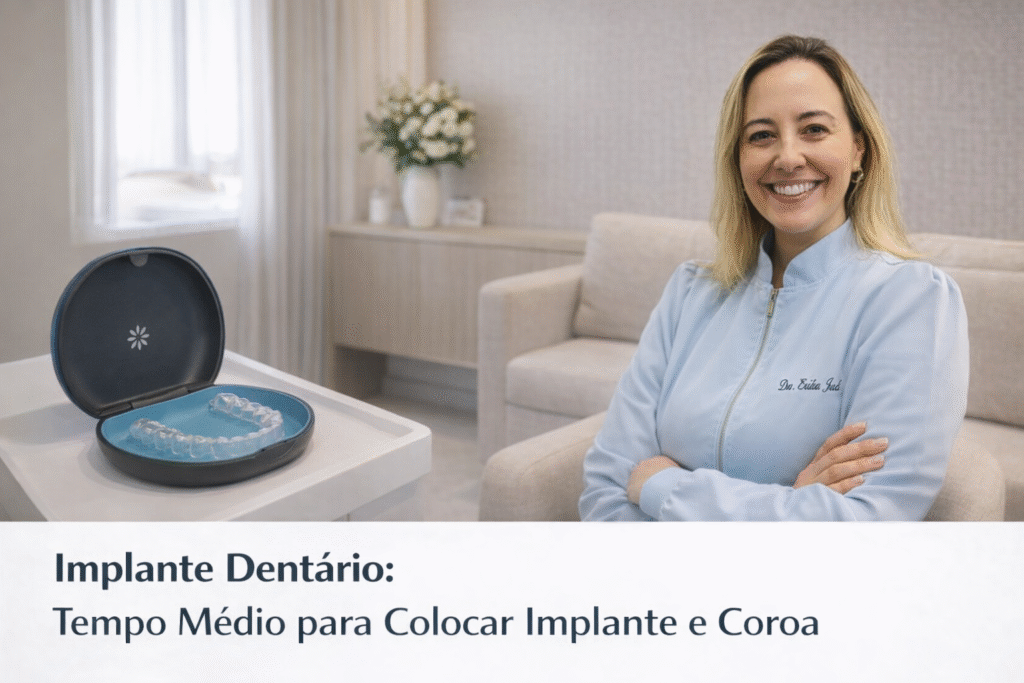 Implante dentário: saiba o tempo médio para colocar implante e coroa e como se preparar.