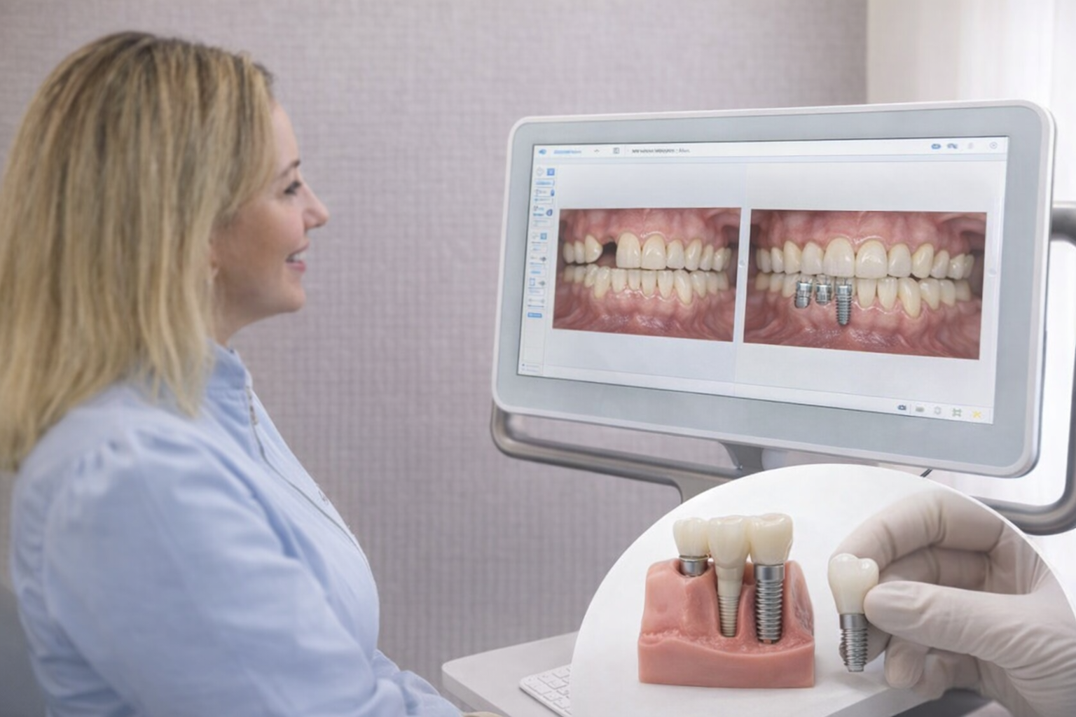 Implantes dentários ou próteses? Descubra como escolher a melhor opção para o seu sorriso e bem-estar.